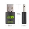 USB WiFi Adapter，600Mbps WiFi Bluetooth Adapter(Includes a USB-A to Type