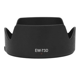 Mugast EW-73D Capucha para Lente de cámara, Sombrilla portátil de plástico, Accesorio de Sombra para Lente Profesional de Repuesto para EF-S 18-135 mm f/Lente 3.5-5.6 IS USM.