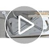 U-shaped Shower Stool to Sit on in Shower, Adjustable Height