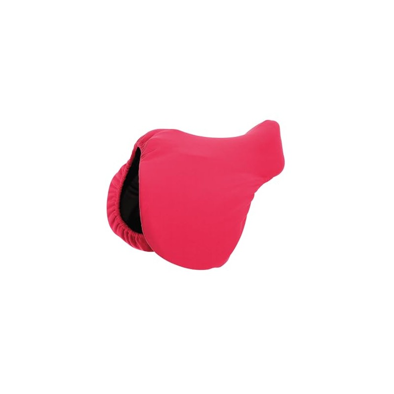 Shires Fleece Saddle Cover in Pink One Size