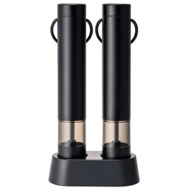 ZKM-H110(B) ±0 Positive and Minus Zero Electric Mill (Set of 2 Black)