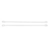 Miniature Curtain Rods 1/12 Scaled Simulation Alloy Dollhouse Double Layer
