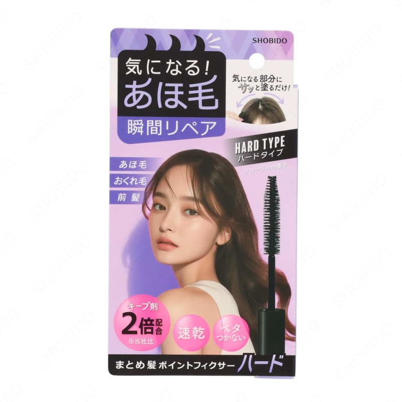 Shobido Hair Bundles Point Fixer, Hard Type, Floral Scent, Quick