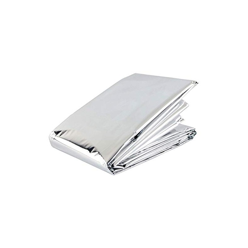 Handy Aid Emergency Thermal Foil Blanket Silver 210cm x 130cm