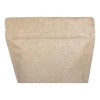 100 Bolsas Kraft Stand Up Con Zipper 1kg Para Café