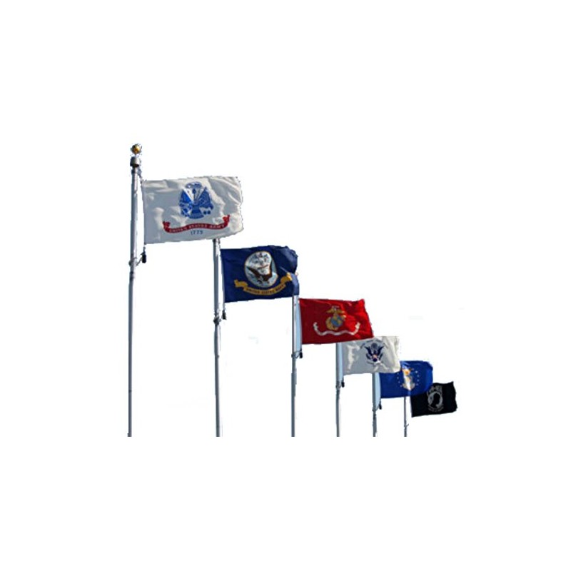 Wholesale Lot 5 Branches Military Set and Pow Mia 2x3