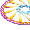 Chooee 180mm Bike Disc Brake Rotor，MTB Brake Rotor 180mm With