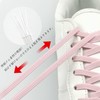 [Yumoning] 2 Pairs (4 Pieces) Shoelaces, Elastic Shoelaces, No Tie