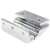 Di Vapor (R) 90 Degree Wall Mounted Shower Door Glass
