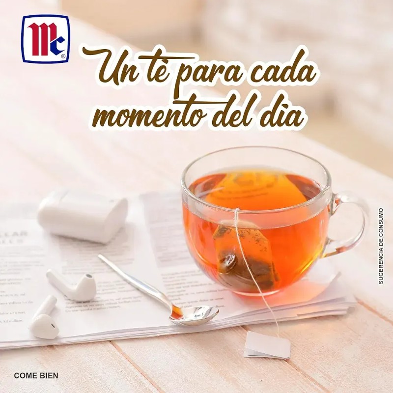 Kit 6 Paquetes De Te De Limón Total 300 Sobres