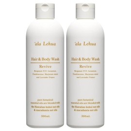 Flavor Life `ala Lehua Hair & Body Wash Revive, 10.1 fl oz (300 ml) x 2 Bottles Set