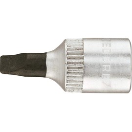 'Gedore Screwdriver bit 1/4 Flat 6,5x1,2 mm