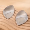 Chunky Gold Drop Statement Earrings for Women Fashion Large Irregular