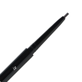 Eye Embrace Liz Micro-Tip Pen: Medium Gray Ultra-Fine Micro Eyebrow Pencil – Waterproof, Double-Ended Automatic Micro-Tip & Spoolie Brush, Cruelty-Free
