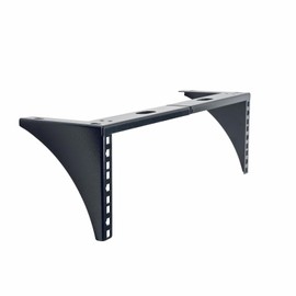 Fbyuitap 1U 2U 3U 4U Wall Mount Server Rack Shelf Vertical Mount Rack with Heavy Duty Metal for 19" Network Equipment Vertical mounting Bracket (3U)