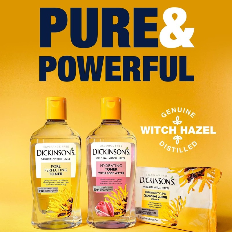Dickinson's Original Witch Hazel Pore Perfecting Toner | 100% Natural