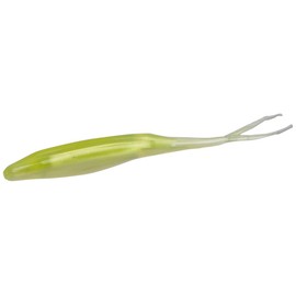 Zoom Bait Salty Super Fluke Bait-Pack of 10 (Lemon Shad, 5-Inch)