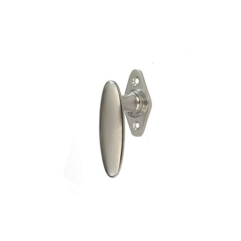 Antikas - Window Olive in matt nickel-plated brass - Window