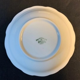 Johann Haviland NOS Johann Haviland Bavaria Germany China Blue Garland Fruit Dessert Sauce Bowl