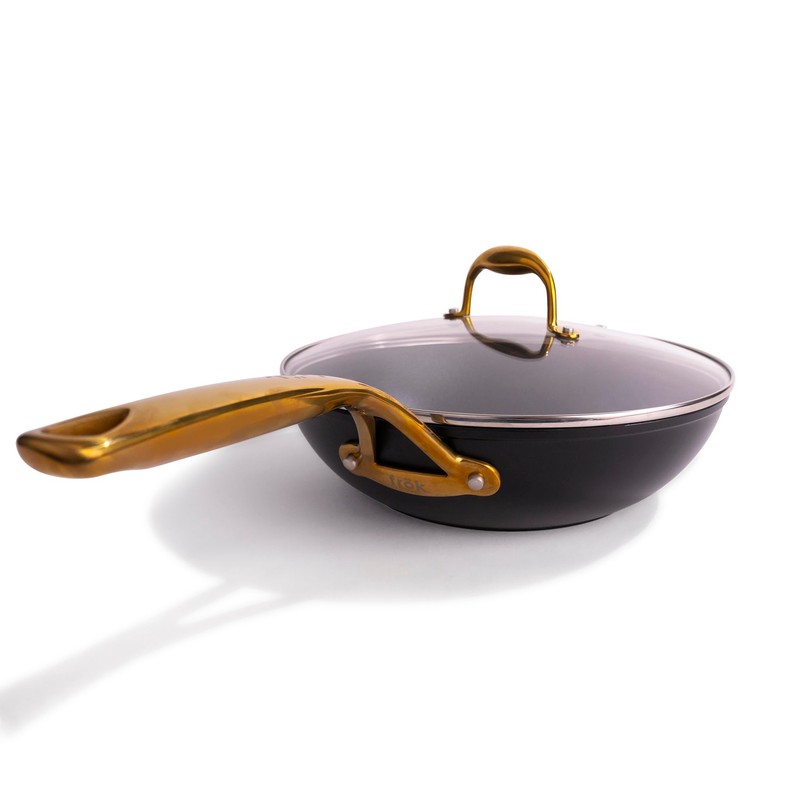 frök All-In-One Non-Stick Fry Pan Meets Wok with Lid, 11-Inch,