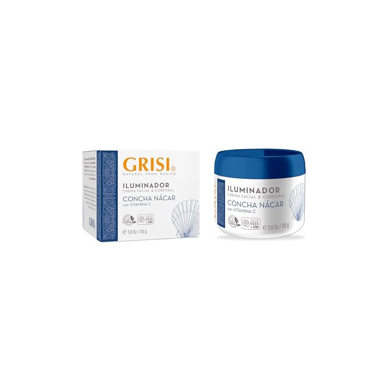 Grisi - Crema Facial Concha Nácar | Aclarante 110 gr