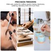 Mipcase 5pcs Precision Tweezers Stainless Steel Electronics Jewelry Tweezers for