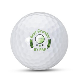 Golf Balls Father's Day Birthday Golf Lovers Gift for Him Stocking Stuffers for Men Balls for MenGifts for Golfers from Daughter Son Best Ever (Best Grandpa by PAR)