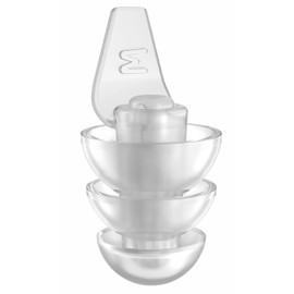 Quietstore Kokon Universe Ear Plugs, Set of 3 Pairs XS/S/M, Reusable Ear Plugs Noise Cancellation 25-31 dB, Silicone Ear Plugs for Sleeping no Rigid Components, High Fidelity Ear Plugs