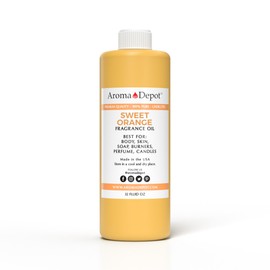 Sweet Orange Fragrance Oil 32 oz Perfume Skin Oil, Scented Oil, is Great for Candles, Bath Bombs, Body Butters, Creams & Lotions. Few Drops in The Diffuser, Burners, or Warmers.