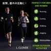 L CLOVER Reflective Taski Reflective Band Night Running Jogging Bicycle