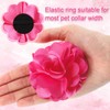 Hoteam 50 Pcs Dog Flower Collar Dog Collar Bows Pet