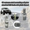 2-Pcs Universal Heavy Duty CB Antenna Stud Mount Adapter with