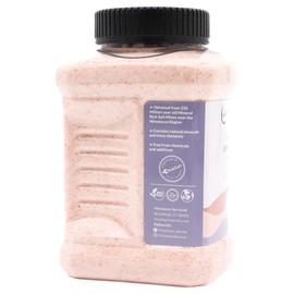 Himalayan Secrets Gourmet Pink Himalayan Salt - Bulk 5LB Jar - 100% Natural Healthy Salt Packed with Minerals - Kosher Certified (5 LB Fine Jar)