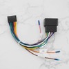 VGOL 16 Pin ISO Car Stereo Adapter Replacement Compatible with