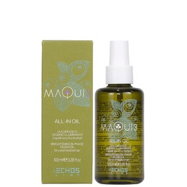 Echosline  All-in Oil 100 ml  Línea Maqui 3  Cabellos Dañados  Haircare  Aceite Vegano Bifásico  Iluminador para Cabello Seco y Tratado 100 ml