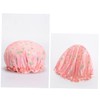 NOLITOY Pieces Shower Hat and Reusable Bathing Cap for Women