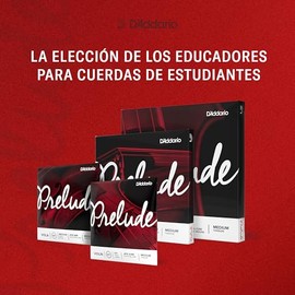 D'Addario | Prelude Cello | Cuerdas para Violonchelo | 4/4 Escala, Tensión Media | Acero | J1010 4/4M