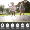 Giantex Replacement Trampoline Mat, High-Elastic PP Weather-Resistant Mat Fits 8