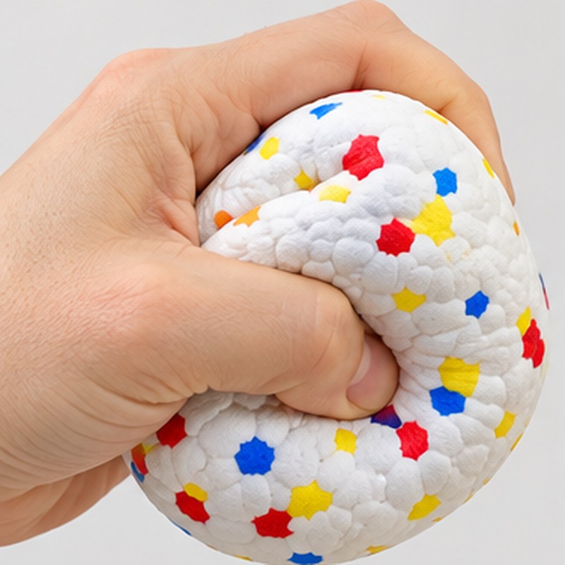 High Elasticity Dog Ball for Chewing & Play – Solid