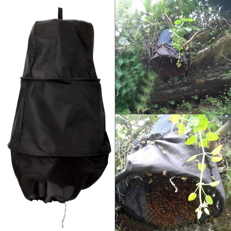 Black Beekeeper Tool Bee Cage, Swarm Trap Swarm Catcher Beekeeping