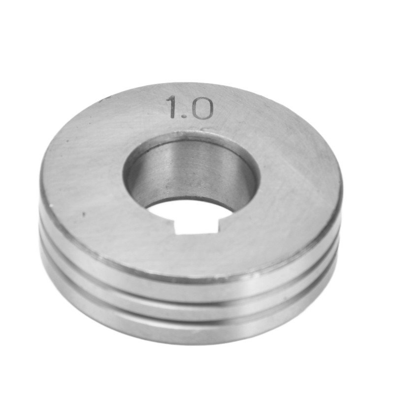 10Pcs Welder Wire Feed Roller 1.0‑1.2mm Groove Feeding Guide Wheel