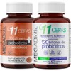 Probióticos MEGABIOTIC: Fórmula Completa para 90 Días- Con Prebióticos, Inulina de Agave, Lactobacilos y Aloe Vera 