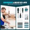 Sundpey Tool Kit 206PCs with Drill - 12V Cordless Power