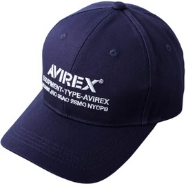 Avilex Men's Military 6 Panel Baseball Cap, Hat, Cotton Cap, Polo Cap, Low Cap, Full Cap, navy