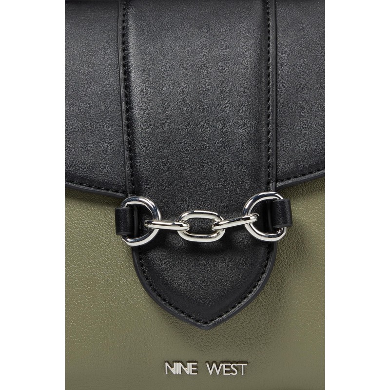 Nine West Anneli Top Handle, Faded Army Multi