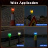 Aolyty Solar Strobe Warning Light 360 Degree Super Bright IP54