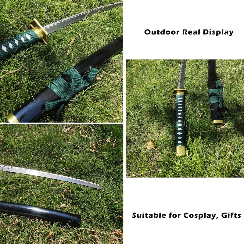 40.5" Carbon Steel Sosuke Aizen Katana Kyoka Suigetsu Samurai Sword