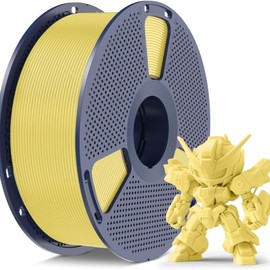 PLA/ PLA+/PLA META 1KG Standard Filament Neatly Wound 1.75mm ±0.02mm Accuracy Springtok for Easter day Mother‘s day gift print for fun:_PLA Lemon Yellow