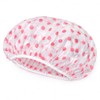 Set de 3 Gorros para Baño Impermeables, Gorra de Ducha