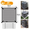 Kipiea Central Air Conditioner Mesh Covers for Outside Units, Top
